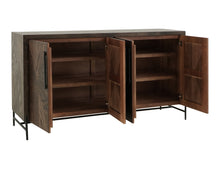 Load image into Gallery viewer, Black Verona - 4-Door Console - Deep Forest Brown