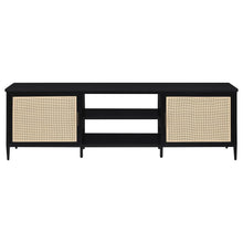 Load image into Gallery viewer, Amherst - 2-Door 70&quot; Metal TV Stand Media Console - Black