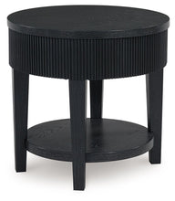 Load image into Gallery viewer, Marstream - Black - Round End Table