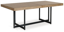 Load image into Gallery viewer, Tomtyn - Light Brown - Rectangular Dining Room Extension Table