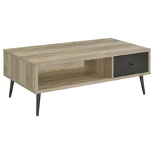 Load image into Gallery viewer, Welsh - 1-Drawer Engineered Wood Coffee Table Antique Pine - Distressed Pine
