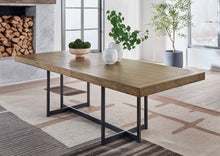 Load image into Gallery viewer, Tomtyn - Light Brown - Rectangular Dining Room Extension Table