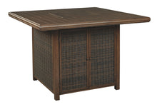 Load image into Gallery viewer, Paradise - Medium Brown - Square Bar Table w/Fire Pit