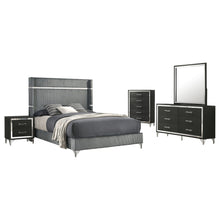 Load image into Gallery viewer, Lucia - Bedroom Set With Upholstered Wingback Panel Bed