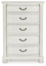Load image into Gallery viewer, Montelaine - Antique White - Five Drawer Chest