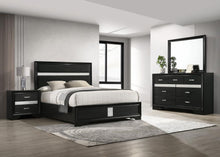 Load image into Gallery viewer, Miranda - Panel Bedroom Set - Black
