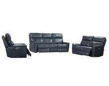 Load image into Gallery viewer, Reed - Power Reclining Sofa Loveseat And Recliner - Indigo