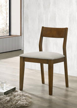 Load image into Gallery viewer, Almonte - Dining Chair Upholstered Seat (Set of 2) - Dark Brown