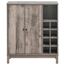 Load image into Gallery viewer, Cheyenne - 2 Door Home Bar Wine Cabinet - Weathered Acacia