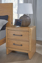 Load image into Gallery viewer, Sherbana - Light Brown - Two Drawer Night Stand