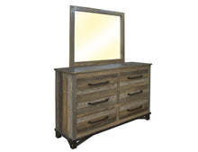 Load image into Gallery viewer, Loft Brown - Mirror - Two Tone Gray / Brown