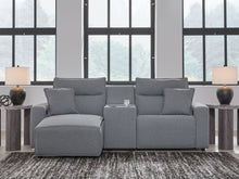 Load image into Gallery viewer, ModMax II - Salt And Pepper - Reclining Sectional