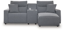 Load image into Gallery viewer, ModMax II - Salt And Pepper - Reclining Sectional