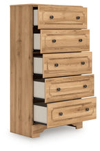 Load image into Gallery viewer, Aleaport - Warm Brown - Five Drawer Chest