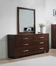 Load image into Gallery viewer, Jessica - 6-Drawer Dresser With Mirror