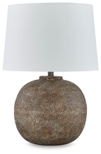 Load image into Gallery viewer, Neavesboro - Antique Brown / White - Metal Table Lamp