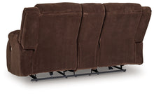 Load image into Gallery viewer, Free Wake - Chocolate - Double Relcining Power Loveseat With Console