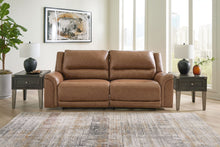 Load image into Gallery viewer, Trasimeno - Caramel - 2 Seat Pwr Rec Sofa Adj Headrest