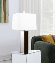 Load image into Gallery viewer, Elena - Square Tapered Mirrored Lamp