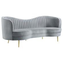 Load image into Gallery viewer, Sophia - Upholstered Channel Tufted Sofa Set