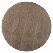 Load image into Gallery viewer, Cora - Round Wood Top Dining Table - Brown Walnut