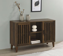 Load image into Gallery viewer, Torin - 2 Door Engineered Wood Accent Cabinet - Dark Pine
