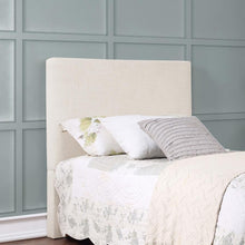 Load image into Gallery viewer, Pirro - Upholstered Twin Panel Headboard - Sand