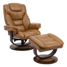 Load image into Gallery viewer, Monarch - Manual Reclining Swivel Chair and Ottoman