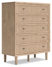 Load image into Gallery viewer, Cielden - Two-tone - Five Drawer Wide Chest