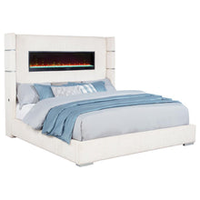 Load image into Gallery viewer, Tisdall - Upholstered Fireplace Bed