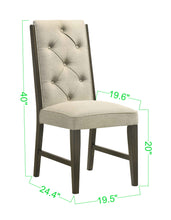 Load image into Gallery viewer, Herbert - Side Chair (Set of 2) - Espresso / Beige