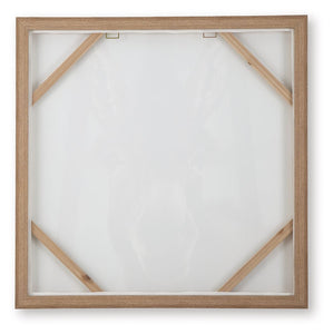 Landerton - Brown / Blue / White - Wall Art