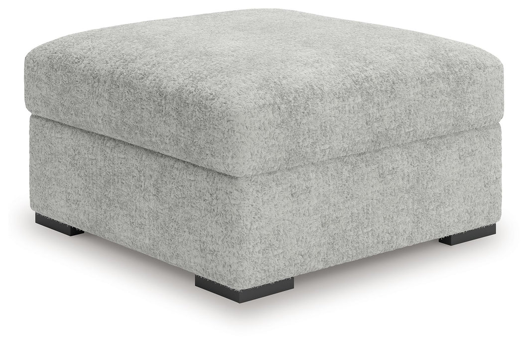 Cuddle Plush - Arctic - Oversized Accent Ottoman