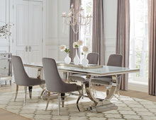 Load image into Gallery viewer, Antoine - Rectangular Glass Top Dining Table Set