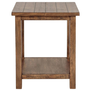 Payne - Wood End Table with Shelf