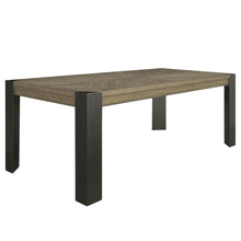 Load image into Gallery viewer, Cedar Fork - 78&quot; Dining Table With 6 Ladderback Chairs - Smoked Arabica