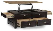 Load image into Gallery viewer, Drazmine - Brown - Lift Top Cocktail Table