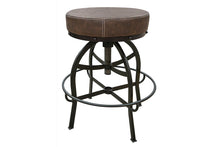 Load image into Gallery viewer, Adjustable Swivel Stool - Brown
