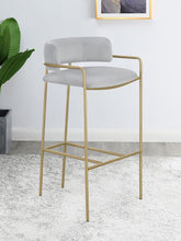 Load image into Gallery viewer, Comstock - Upholstered Low Back Stool