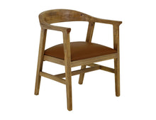 Load image into Gallery viewer, Tulum - Chair With Arms - Golden Brown