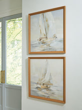Load image into Gallery viewer, Winbrook - Gray / Tan / Gold Finish - Wall Art Set (Set of 2)