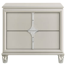 Load image into Gallery viewer, Olivia - 2-Drawer Nightstand Bedside Table - Pearl White