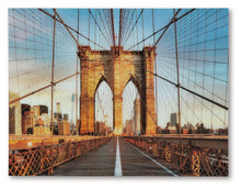 Load image into Gallery viewer, Shayward - Blue / Amber - Wall Art