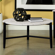 Load image into Gallery viewer, Tandi - Round Faux Marble Table