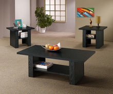Load image into Gallery viewer, Rodez - 3 Piece Engineered Wood Coffee Table Set - Black Oak