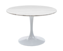 Load image into Gallery viewer, Colfax - White Marquina Marble Dining Set