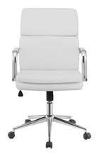 Load image into Gallery viewer, Ximena - Upholstered Adjustable Mid Back Office Chair