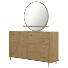 Load image into Gallery viewer, Arini - 8-Drawer Bedroom Dresser With Mirror