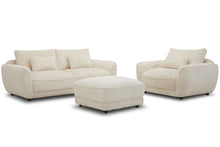 Load image into Gallery viewer, Utopia - 2 Cushion Seat With Lumbar Pillow - Mega Ivory