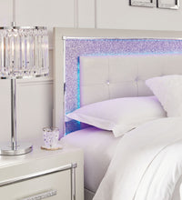 Load image into Gallery viewer, Zyniden - Upholstered Panel Bed